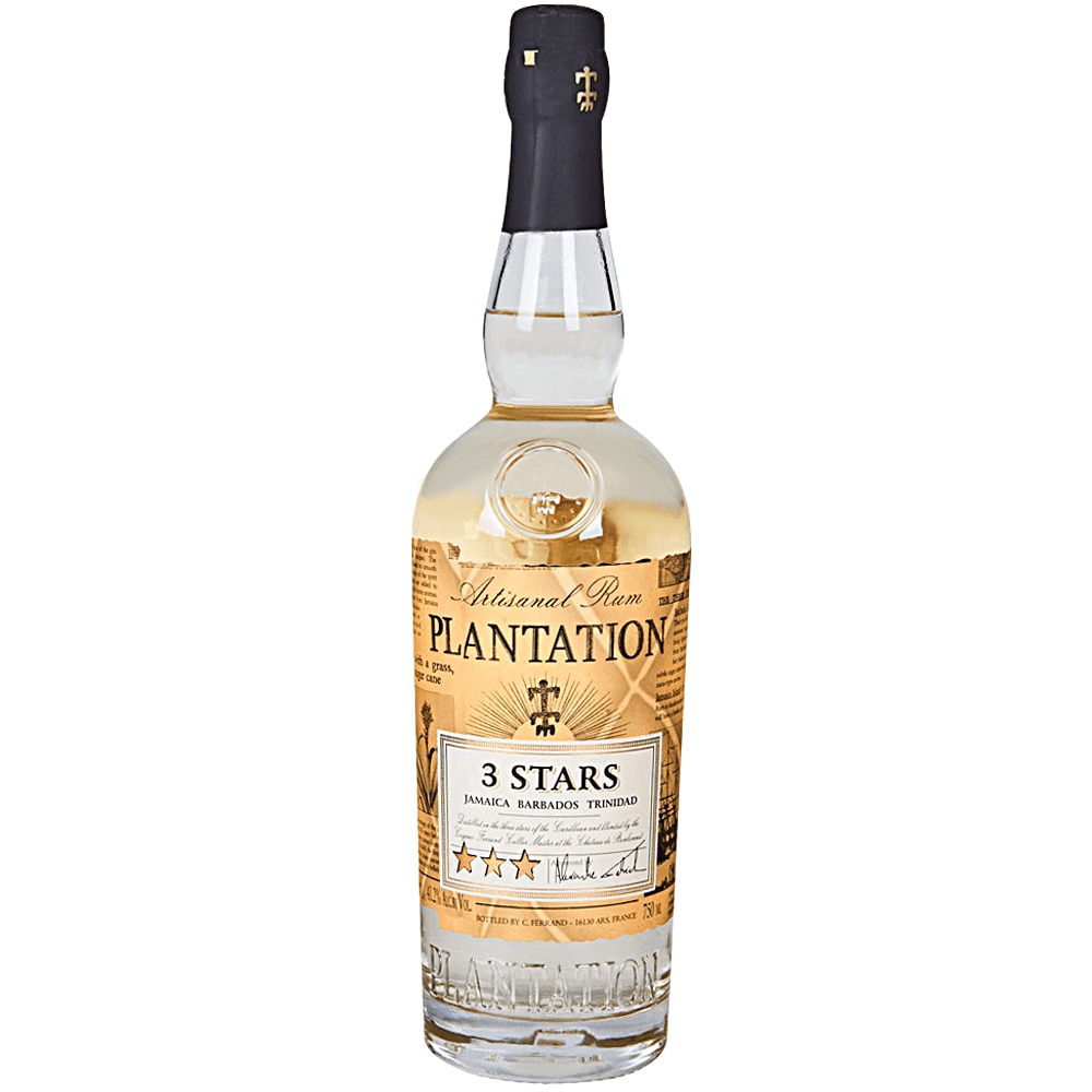 Plantation 3 Stars Rum 750 mL bottle