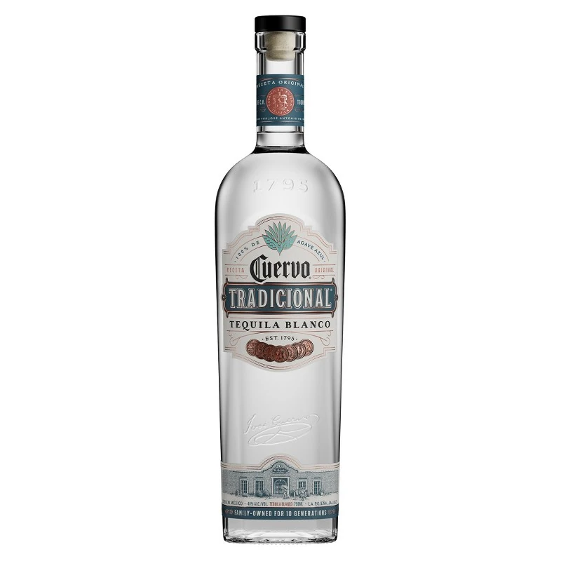 Jose Cuervo Tradicional Silver 750 mL tequila bottle
