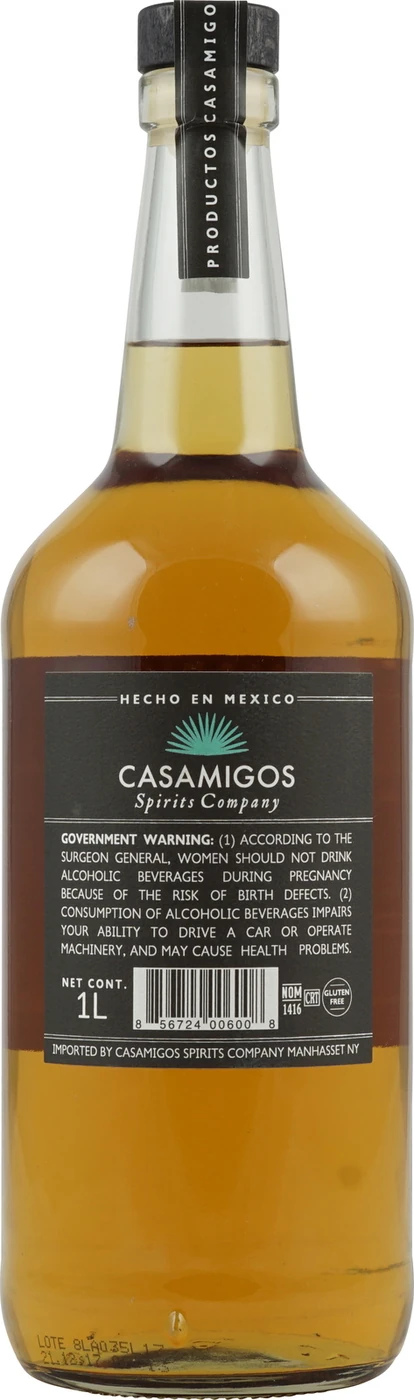 Casamigos Añejo Tequila 1 L bottle